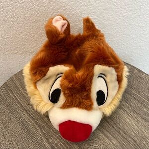 Vintage Authentic Disney Parks Chip and Dale Chipmunk Plush Hat- Youth